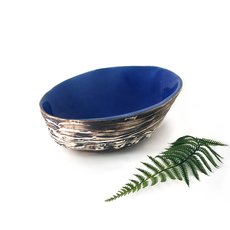 McGlashen Paua Bowl Blue-artists-and-brands-The Vault
