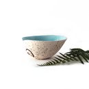 Spiral Koru Bowl Aqua