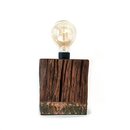 Days Bay Wharf Reclaimed Jarrah Lamp with Original Copper