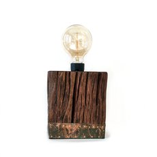 Days Bay Wharf Reclaimed Jarrah Lamp with Original Copper-artists-and-brands-The Vault