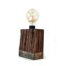 Days Bay Wharf Reclaimed Jarrah Lamp with Original Copper