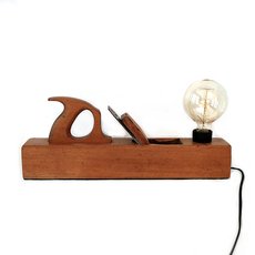 Restored Carpenter Plane Lamp J.E. Morrison and Son-artists-and-brands-The Vault