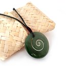 Pounamu Pendant Closed Koru
