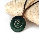 Pounamu Pendant Closed Koru
