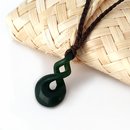 Pounamu Pendant Double Twist