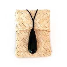 Pounamu Pendant Drop-jewellery-The Vault
