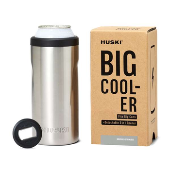 Big Can Cooler Brushed Stainless