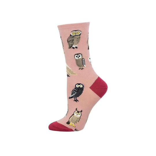 Woman's Socks Parliament of Owls Pink
