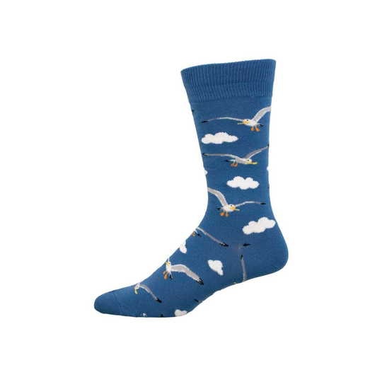 Men's Socks Mine Now Blue