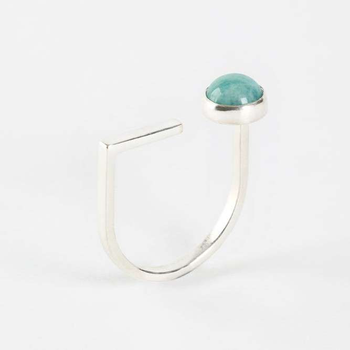 Lei Ring Amazonite
