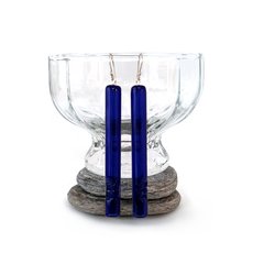 Toru Earrings Cobalt Blue-jewellery-The Vault