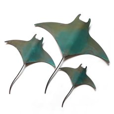 Set of 3 Manta Rays-artists-and-brands-The Vault