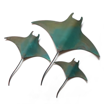 Set of 3 Manta Rays