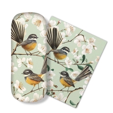 Chatty Fantail Glasses Case w Lens Cloth-artists-and-brands-The Vault
