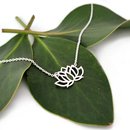 Zen Baby Lotus Necklace