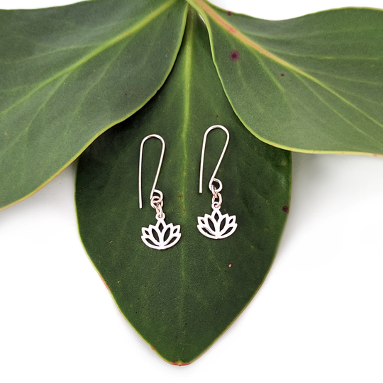 Lotus Earrings