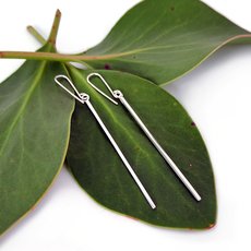 Long Bar Earrings-jewellery-The Vault