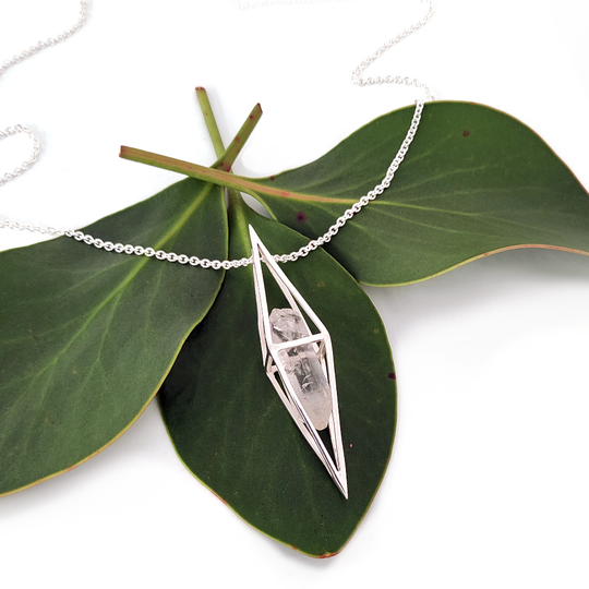 Diamonds are for Never Necklace