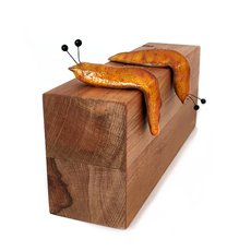 Ceramic Shelf Slug Orange Yellow-artists-and-brands-The Vault