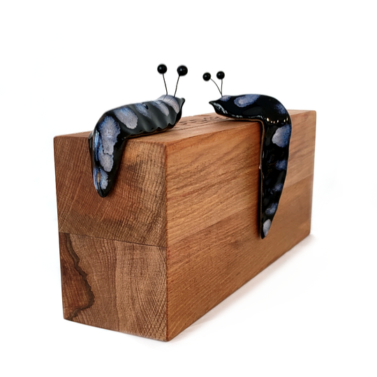 Ceramic Shelf Slug Navy