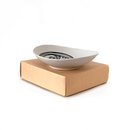 Black Ponga Detail On White 10cm Bowl 