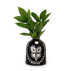 Large Tiki Vase Black -artists-and-brands-The Vault