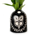 Large Tiki Vase Black 