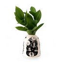 Large Tiki Vase White 