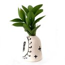 Large Tiki Vase White 