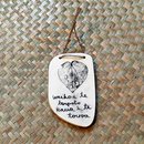Medium Whakatauki Hanging