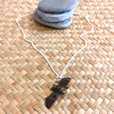 NZ Short Tailed Dangly Bat Necklace-jewellery-The Vault