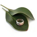 Movement Ring Silver Synthetic Sapphires Multi