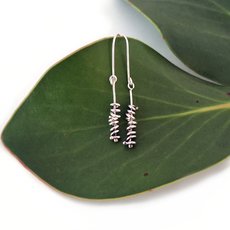 Springs Earrings Silver-jewellery-The Vault
