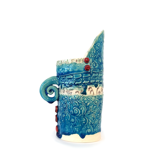 Filigree Patterned Vessel