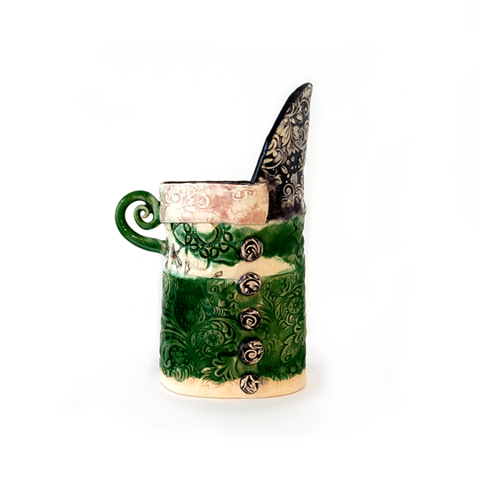 Filigree Patterned Vessel