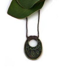 Ceramic Pendant-jewellery-The Vault