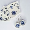 Churchill Round Fine Bone China Earrings