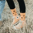 Hazel Merino Wool Crew Socks WOMAN