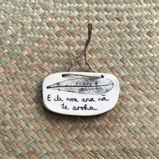 Small Whakatauki Wall Hanging-artists-and-brands-The Vault