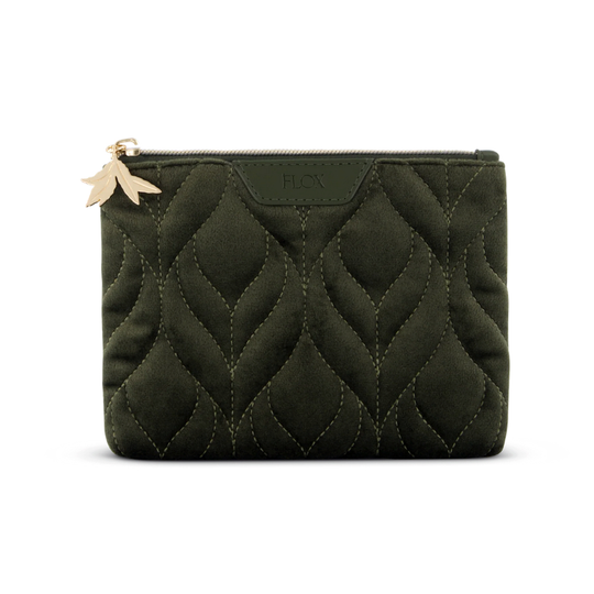 Ahi Velvet Purse Midi Green