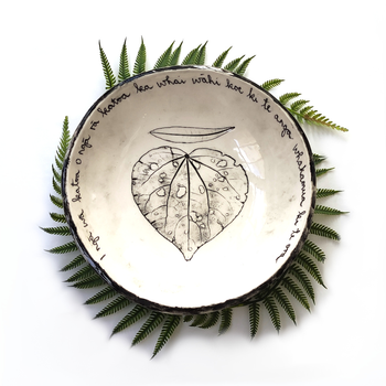 Large Whakatauki Bowl Style 16