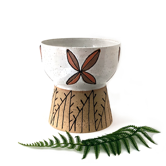 Siapo Pedestal Bowl