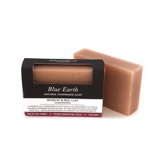 Rosehip and Red Clay Single Soap 85g-artists-and-brands-The Vault
