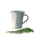 Blue and White Speckled Medium Mug