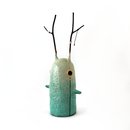 Fyx the Forest Keeper Paper Mache Sculpture