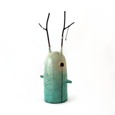 Fyx the Forest Keeper Paper Mache Sculpture-artists-and-brands-The Vault