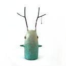 Fyx the Forest Keeper Paper Mache Sculpture