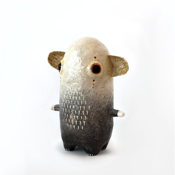 Sim the Wood Sprite Paper Mache Sculpture