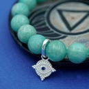 Protection of Eye Bracelet Silver
