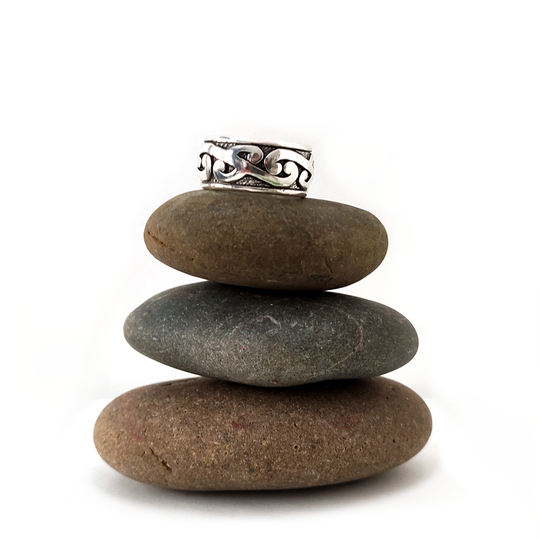 Kowhaiwhai Band Silver